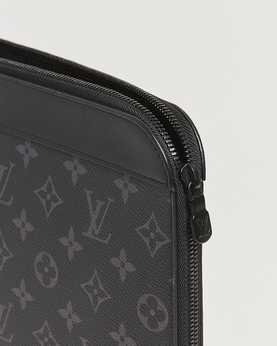 Herren | Pre-Owned & Vintage Bags | Louis Vuitton Pre-Owned | Pochette Jour Monogram Eclipse