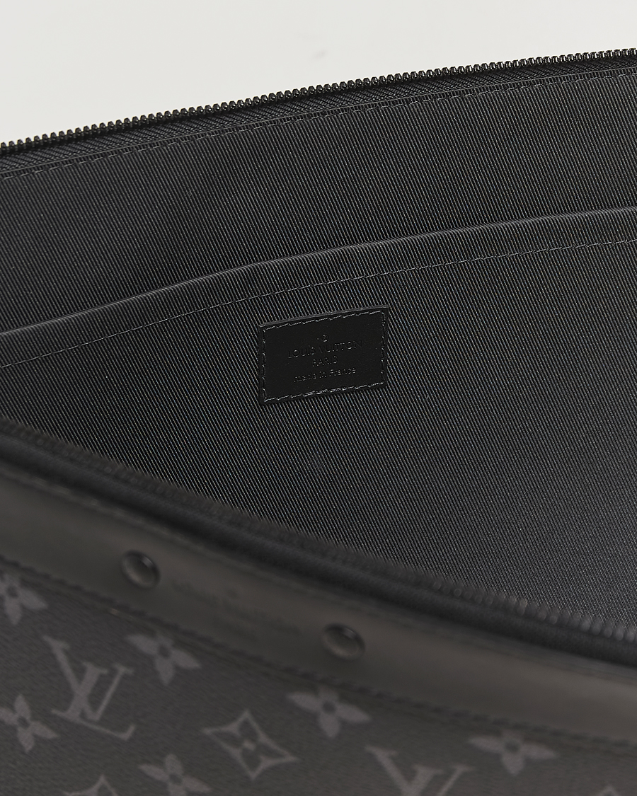 Herren | Pre-Owned & Vintage Bags | Louis Vuitton Pre-Owned | Pochette Jour Monogram Eclipse