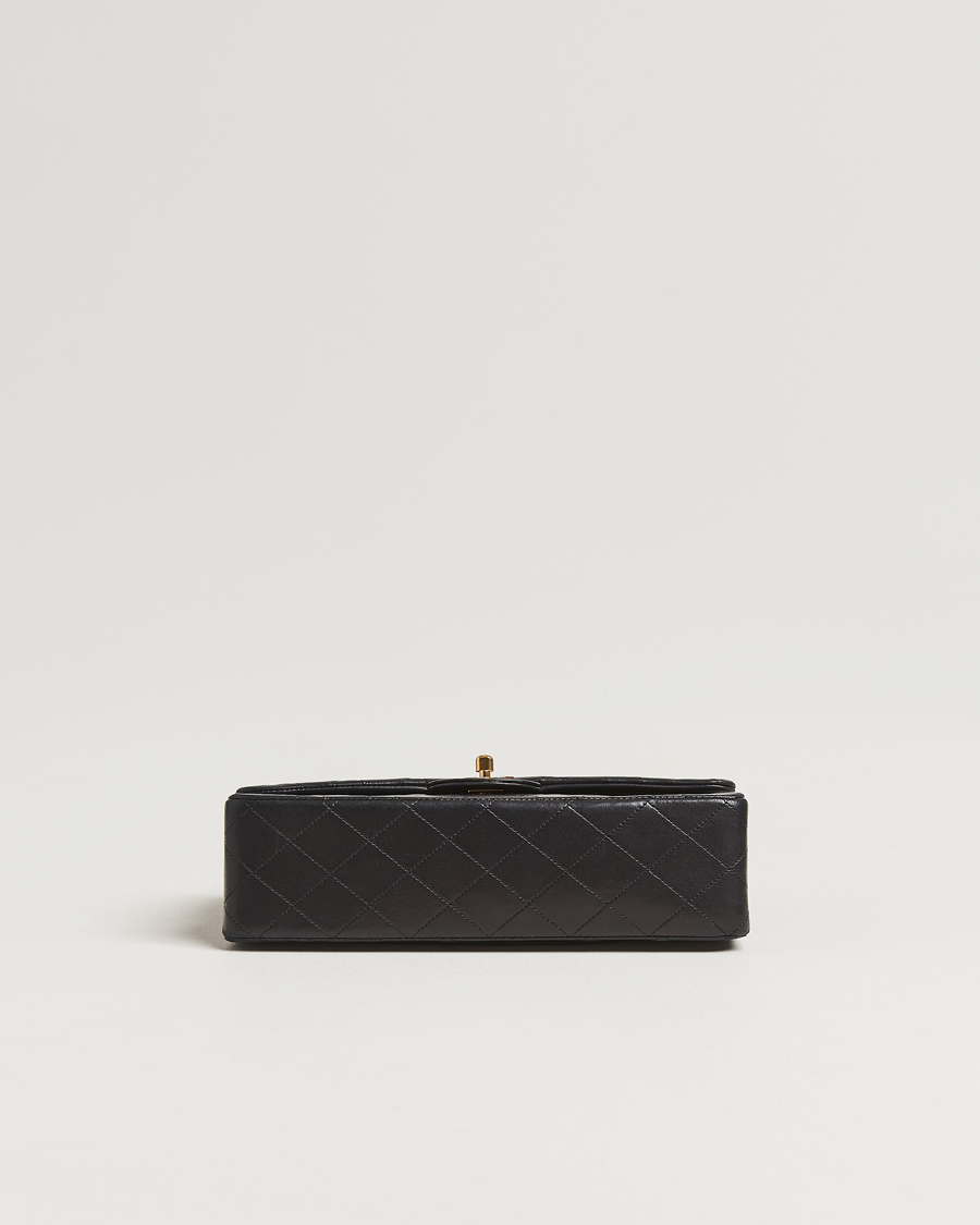 Herren | Gifts for Her | Chanel Pre-Owned | Classic Double Flap Medium Lambskin Black