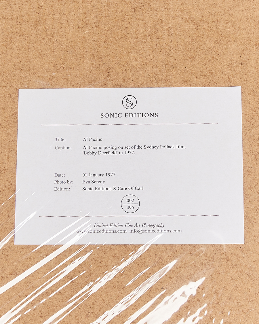 Herren | Bilder | Sonic Editions | Framed Al Pacino – Bobby Deerfield