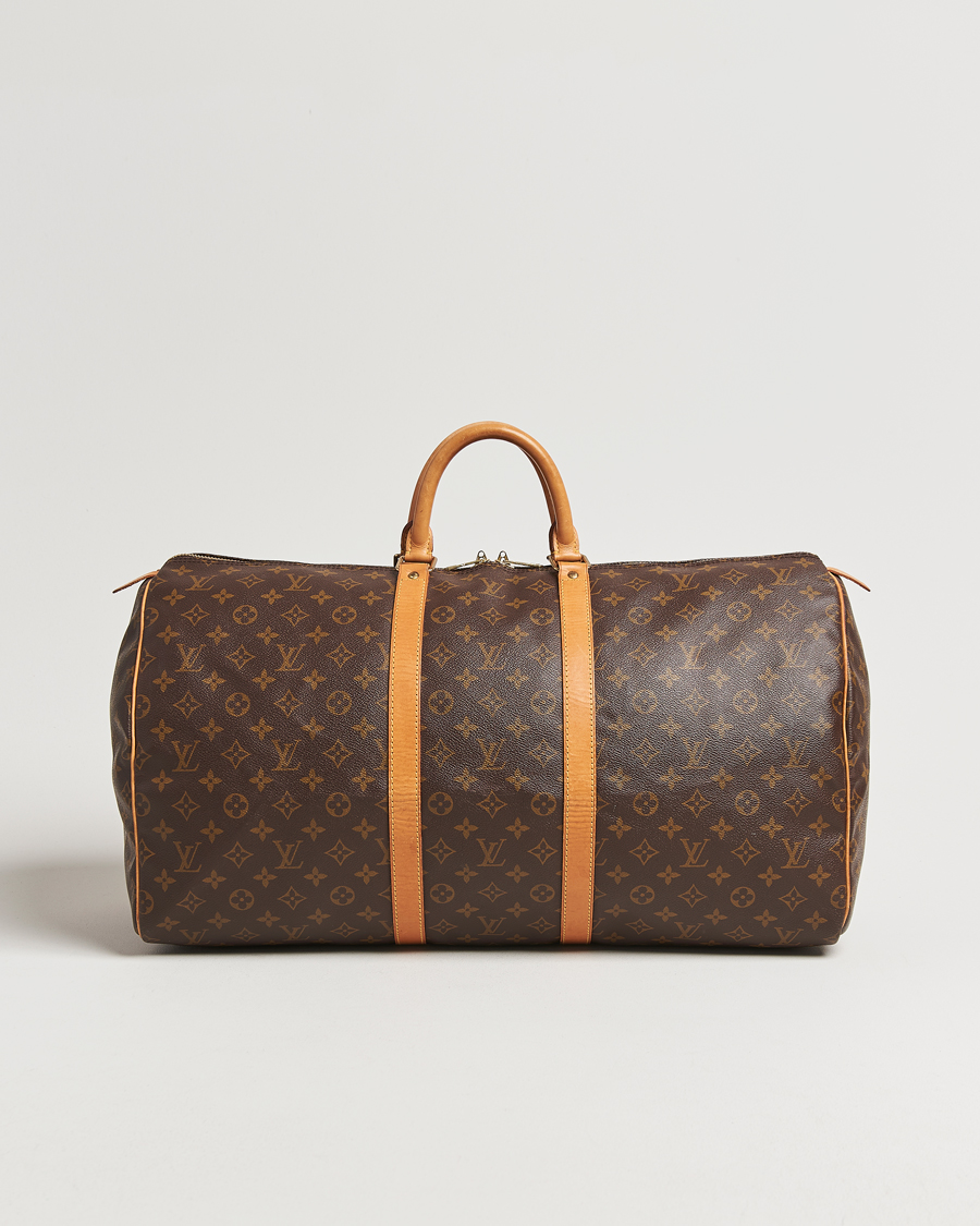 Herren | Pre-Owned & Vintage Bags | Louis Vuitton Pre-Owned | Keepall 55 Monogram