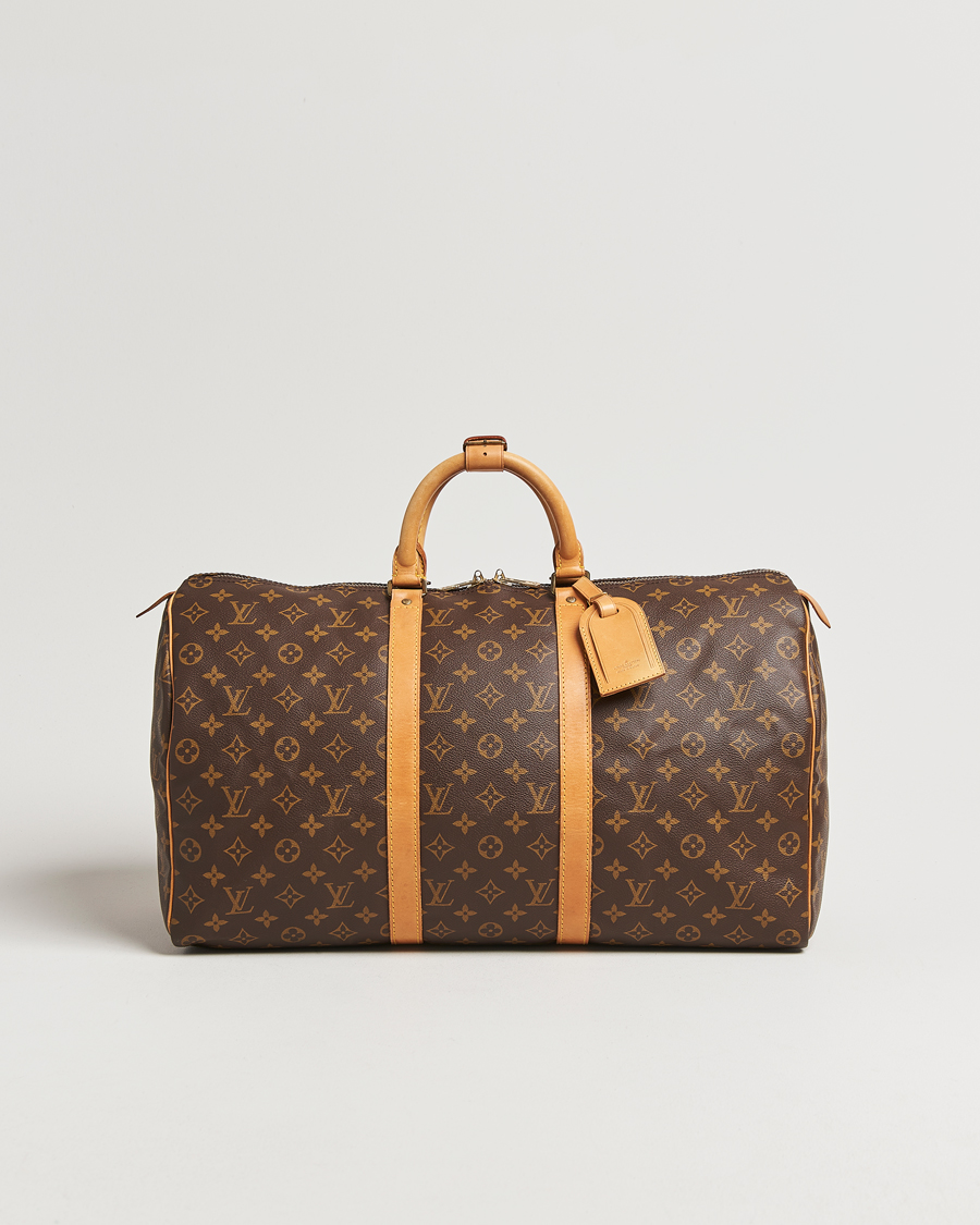 Herren | Pre-Owned & Vintage Bags | Louis Vuitton Pre-Owned | Keepall 50 Monogram