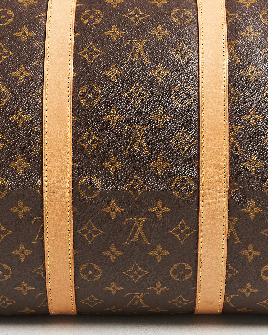 Herren | Pre-Owned & Vintage Bags | Louis Vuitton Pre-Owned | Keepall 55 Bandoulière Monogram
