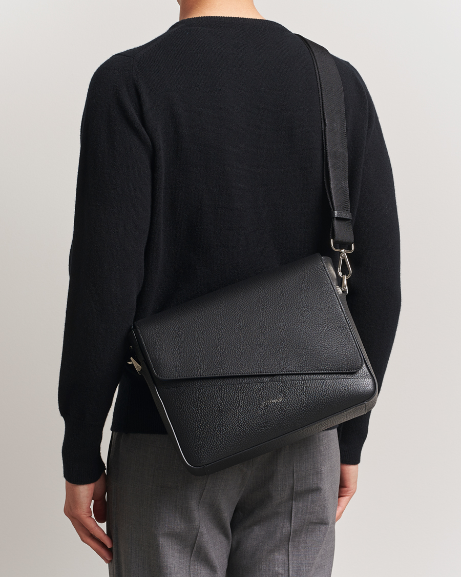 Herren | Taschen | S.T. Dupont | Neo Capsule Messenger Bag Black Grained