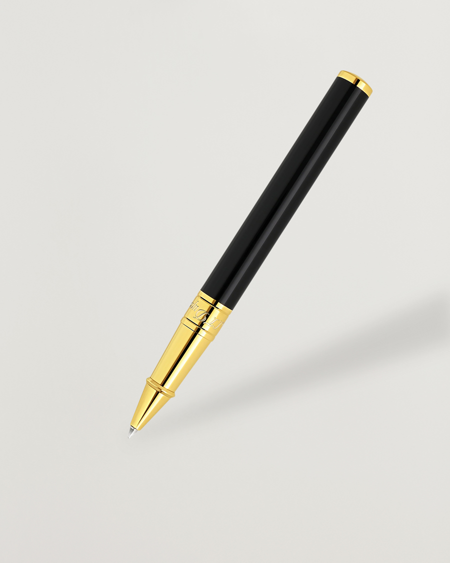 Herren | Stifte | S.T. Dupont | D-Initial Rollerball Pen Black/Golden