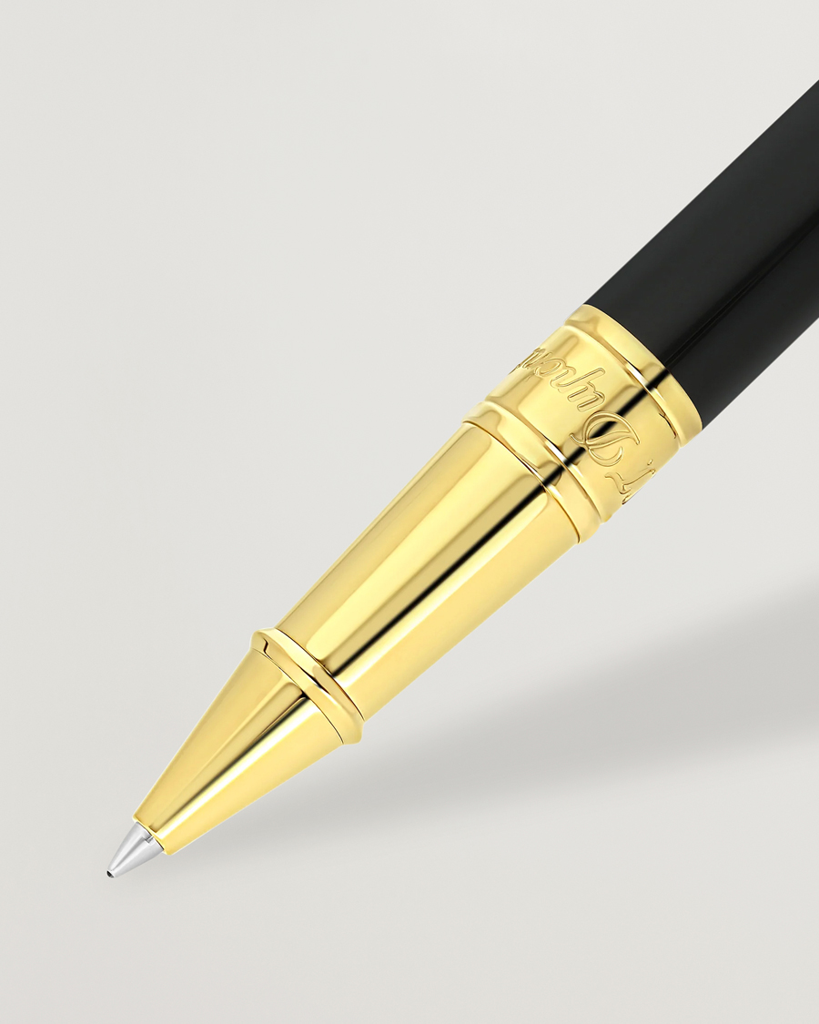 Herren | Stifte | S.T. Dupont | D-Initial Rollerball Pen Black/Golden