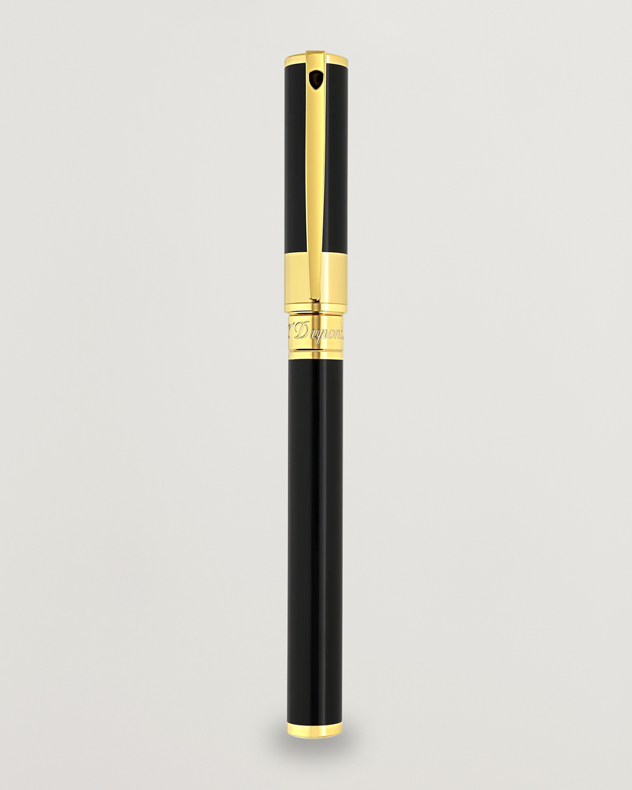 Herren | Stifte | S.T. Dupont | D-Initial Rollerball Pen Black/Golden