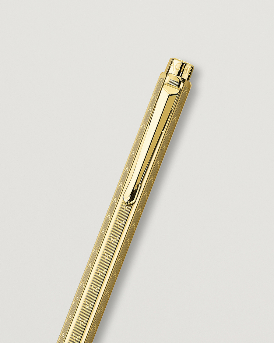 Herren | Stifte | Caran d'Ache | Caran d' Ache Ecridor Chevron Ballpoint Pen Gilded