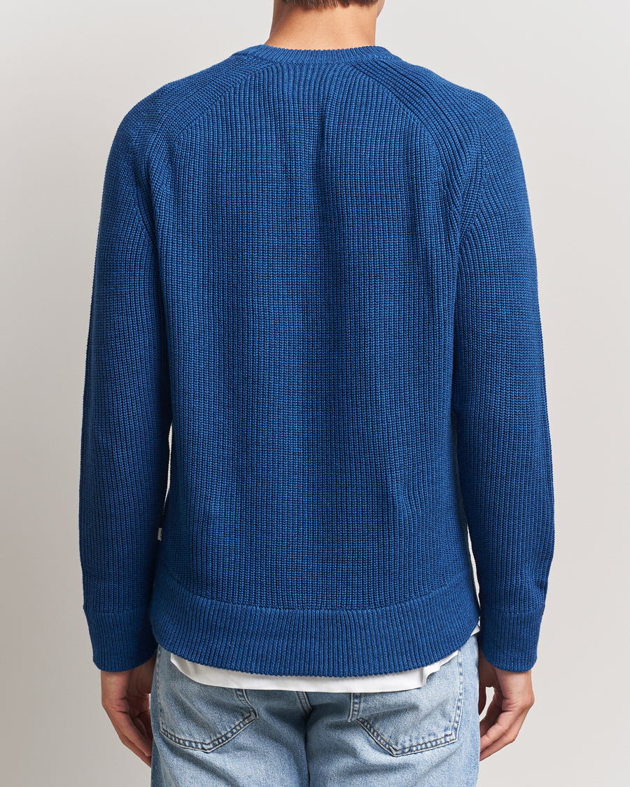 Herren | Pullover | NN07 | Jacobo Cotton Knitted Sweater Blue Quartz