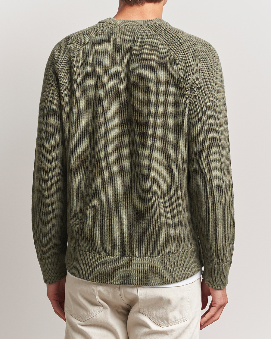 Herren | Pullover | NN07 | Jacobo Cotton Knitted Sweater Capers Green