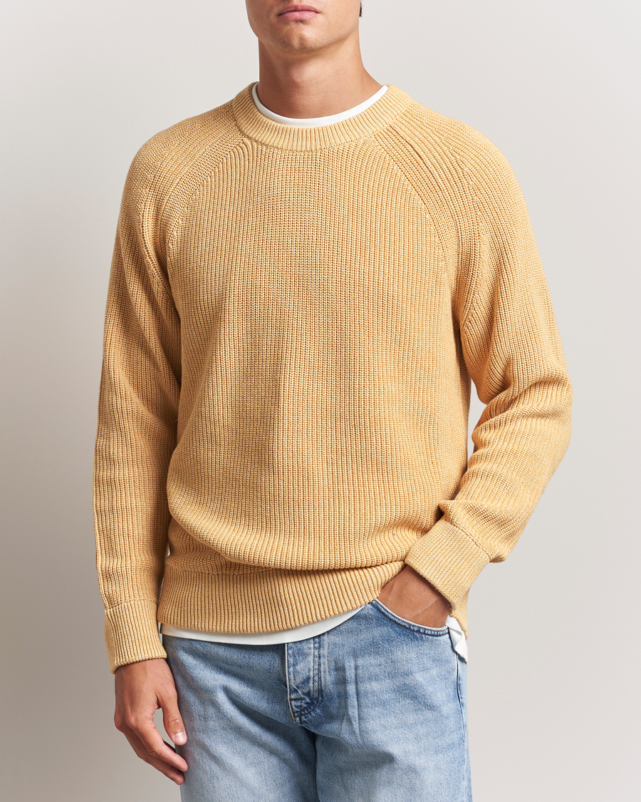 Herren | Pullover | NN07 | Jacobo Cotton Knitted Sweater Honey