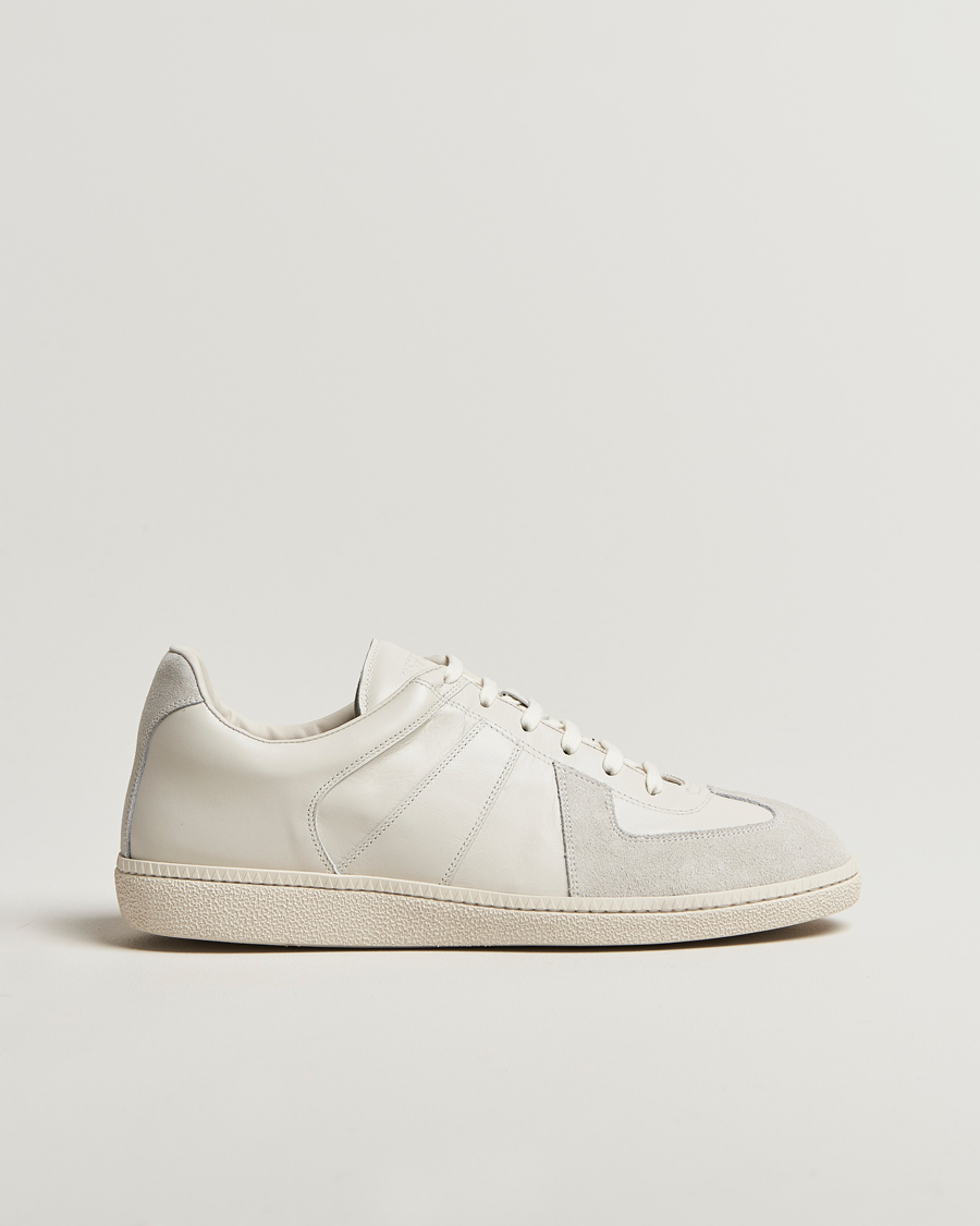 Herren | Sneaker | Sweyd | Nappa/Suede Army Trainer White
