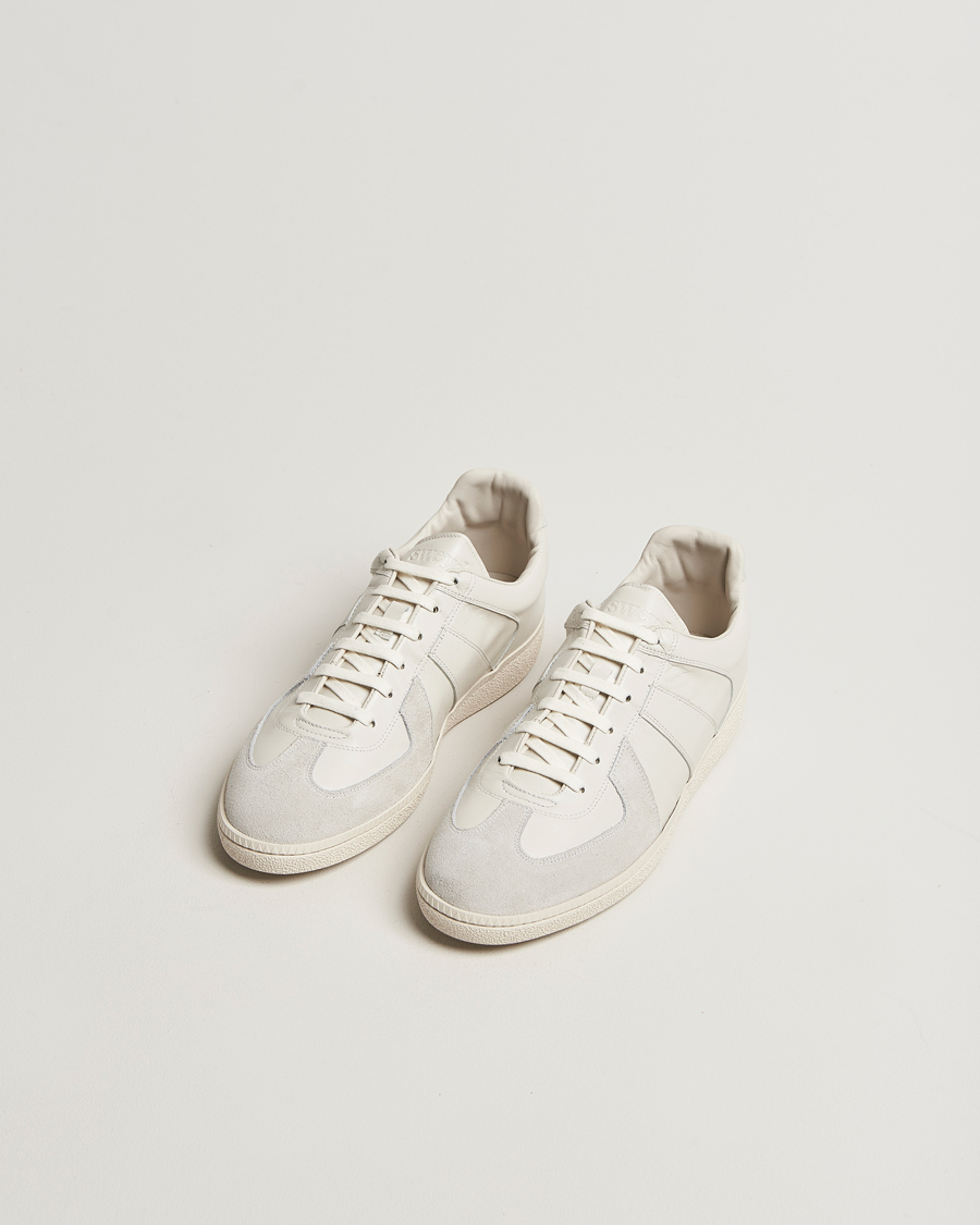Herren | Sneaker | Sweyd | Nappa/Suede Army Trainer White