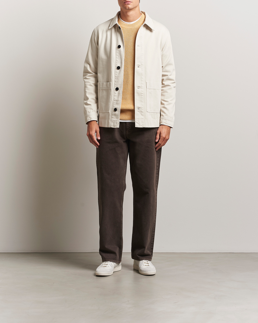 Herren | Jacken | NN07 | Ollie Denim Shirt Jacket Ivory
