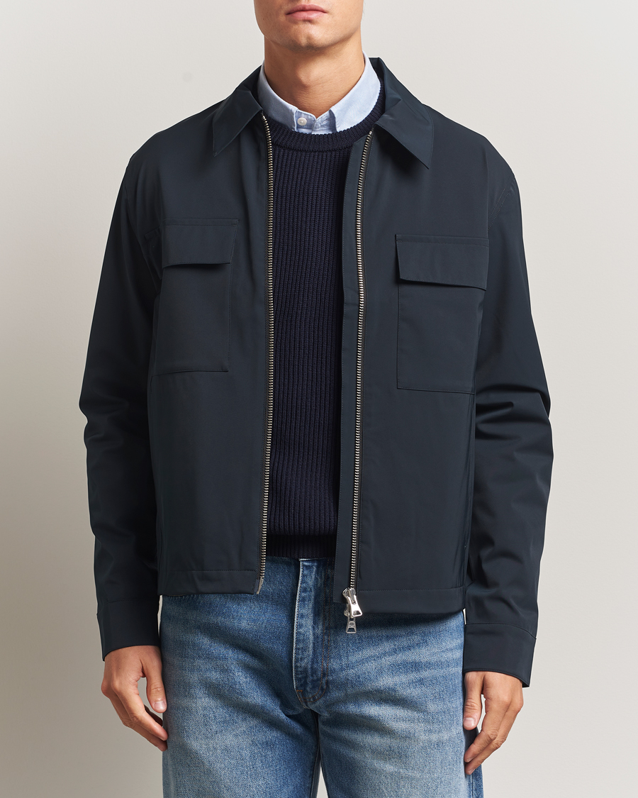 Herren | Jacken | NN07 | Alban Bomber Jacket Navy Blue