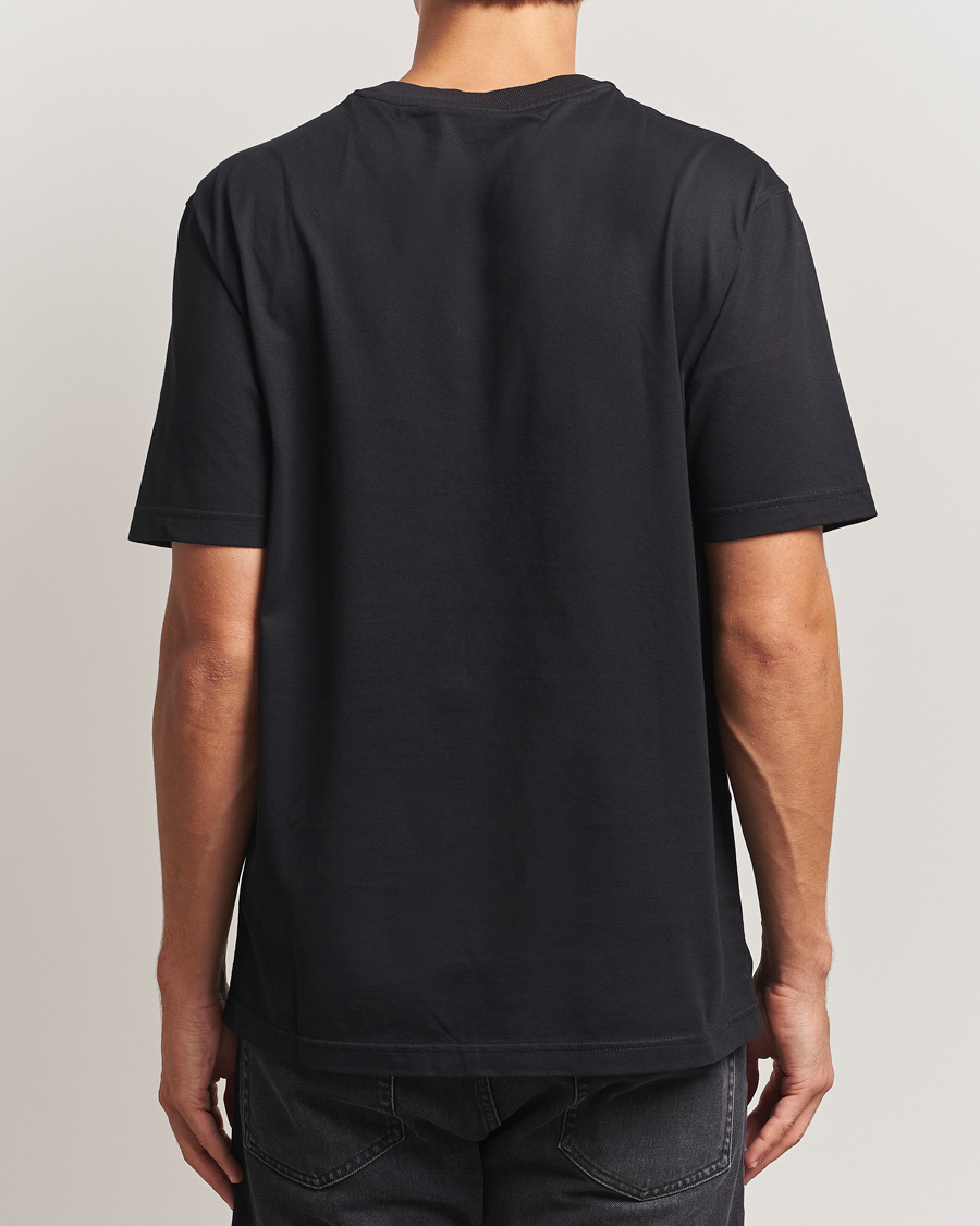 Herren | T-Shirts | NN07 | Abel Logo Crew Neck T-Shirt Black