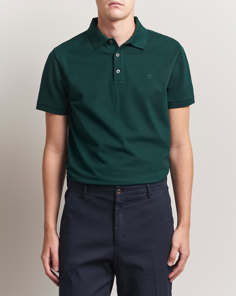 Herren | Poloshirts | Ralph Lauren Purple Label | Short Sleeve Polo Moss Agate