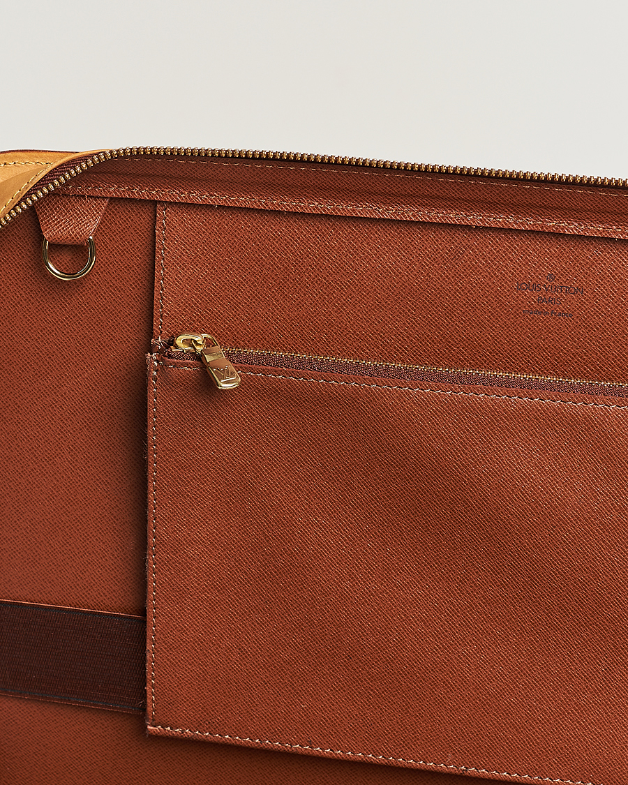 Herren | Pre-Owned & Vintage Bags | Louis Vuitton Pre-Owned | Briefcase Leather