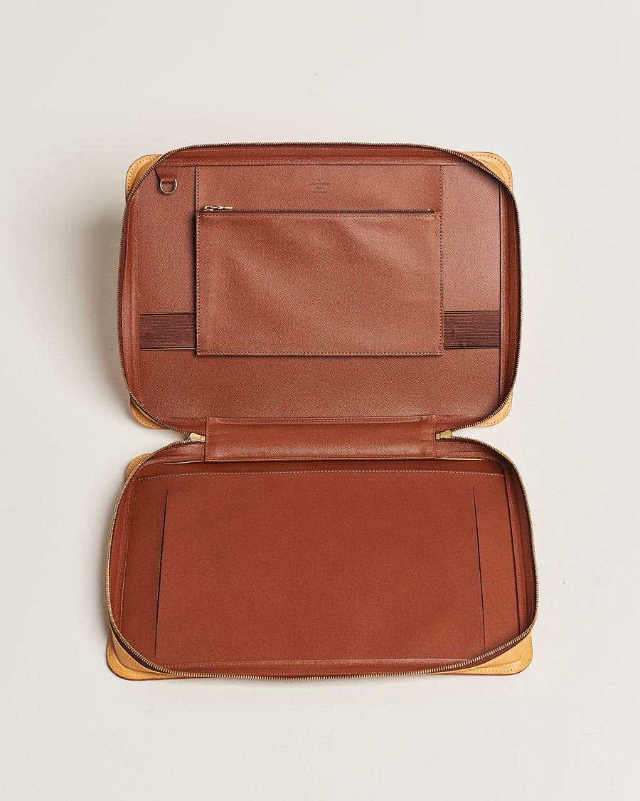 Herren | Pre-Owned & Vintage Bags | Louis Vuitton Pre-Owned | Briefcase Leather