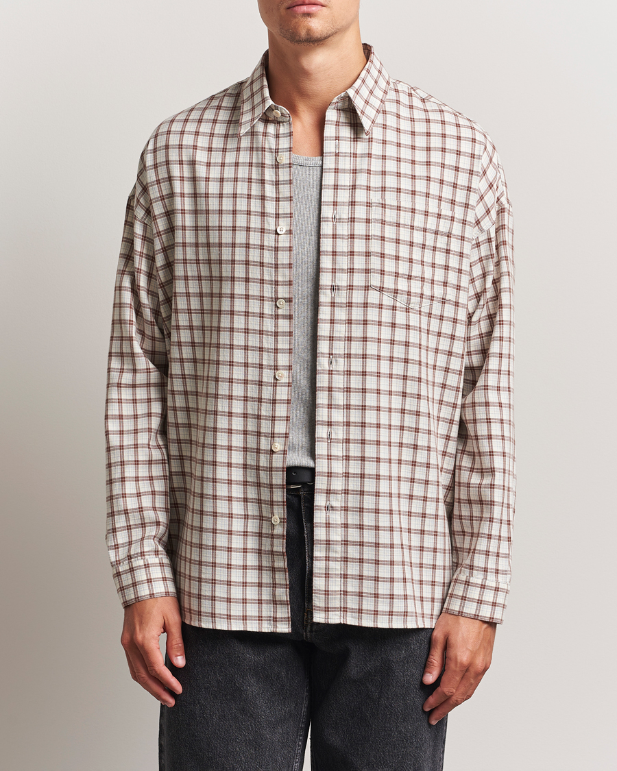 Herren | Hemden | Sunflower | Stable Shirt Brown Check