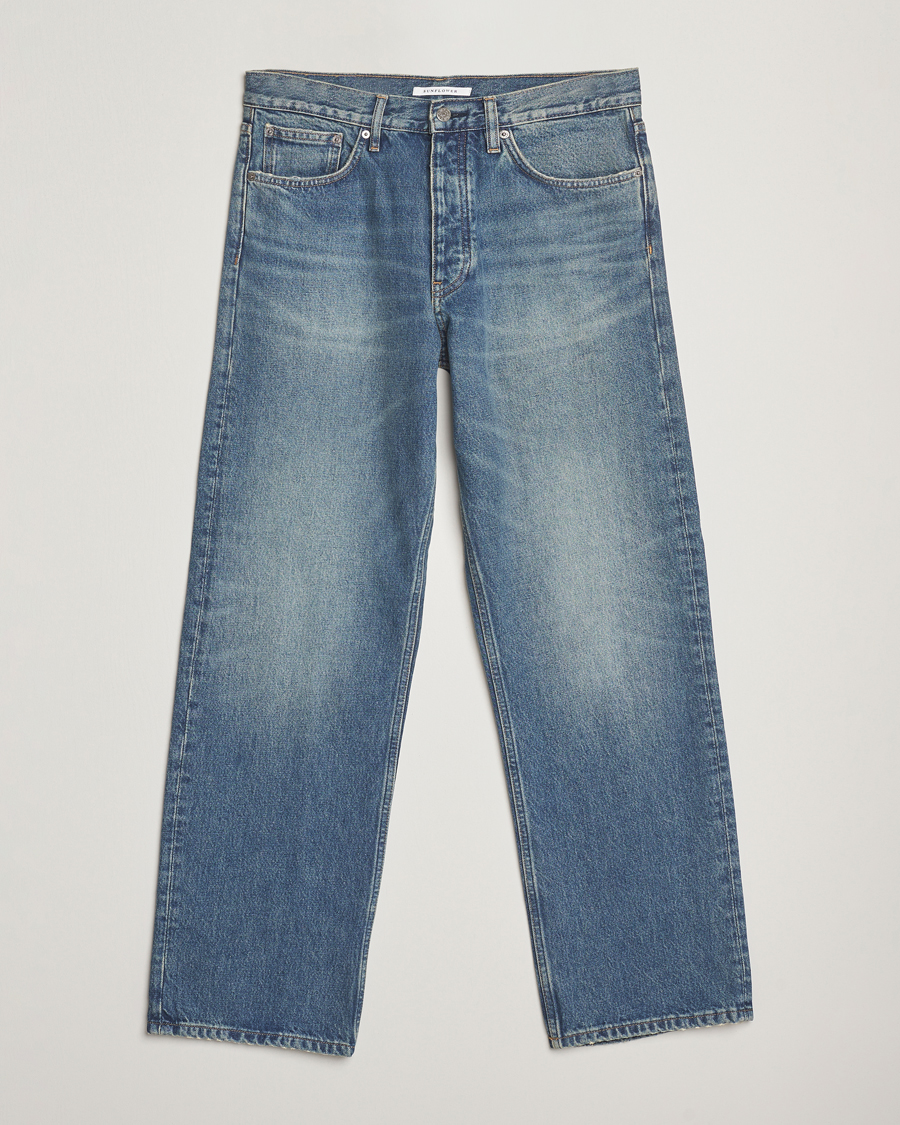 Herren | Jeans | Sunflower | Loose Jeans Dark Blue Vintage