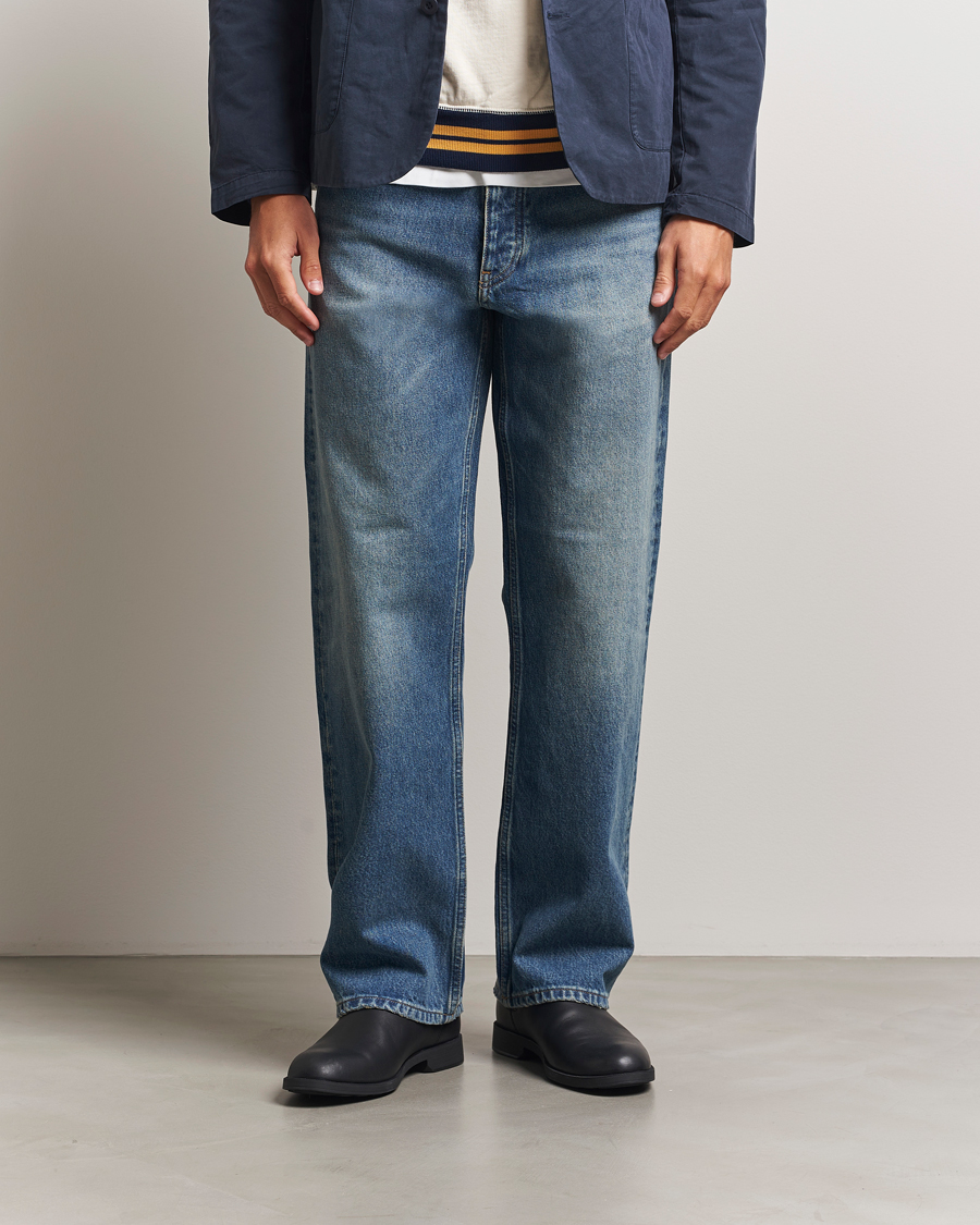 Herren | Jeans | Sunflower | Loose Jeans Dark Blue Vintage