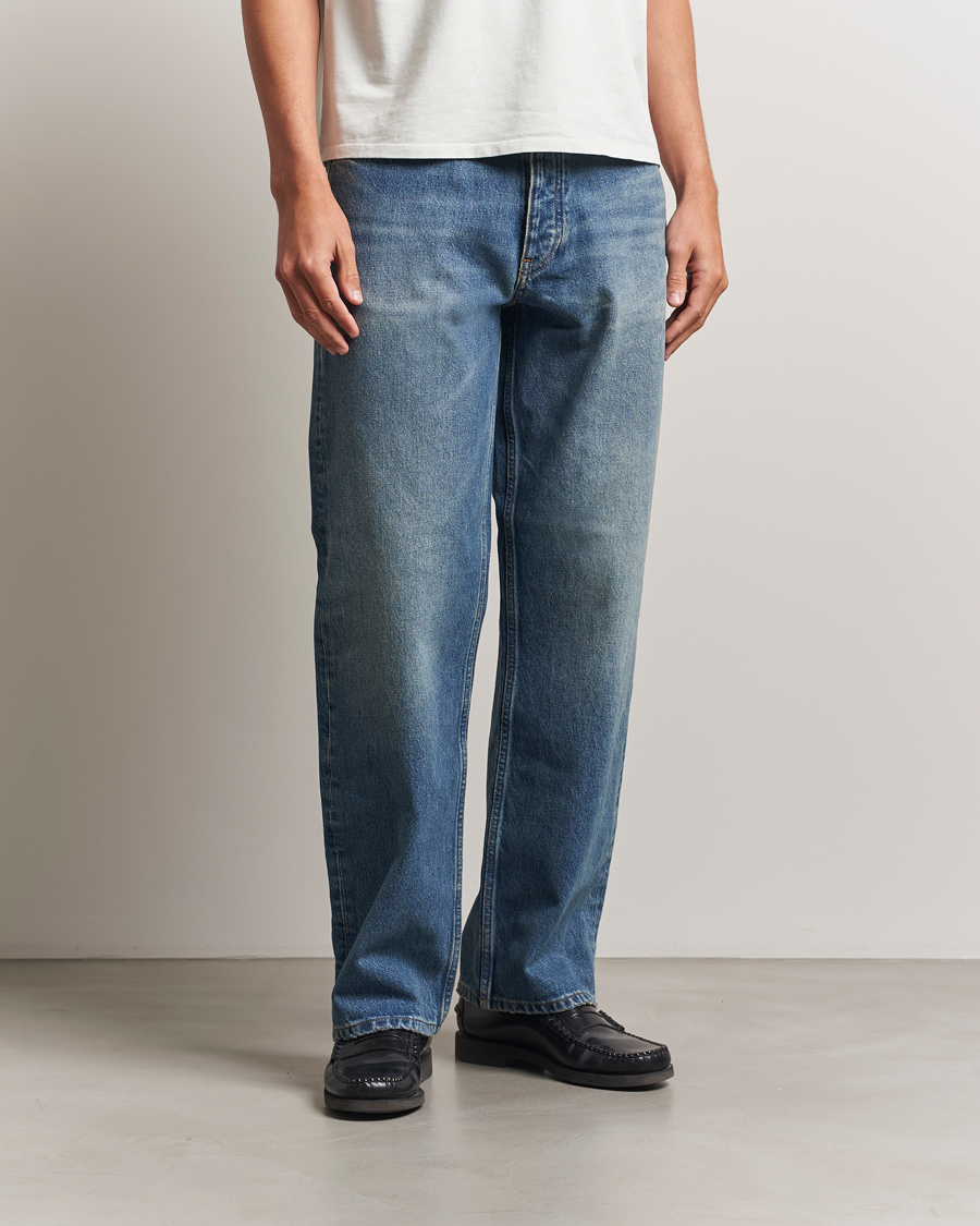 Herren | Jeans | Sunflower | Loose Jeans Dark Blue Vintage