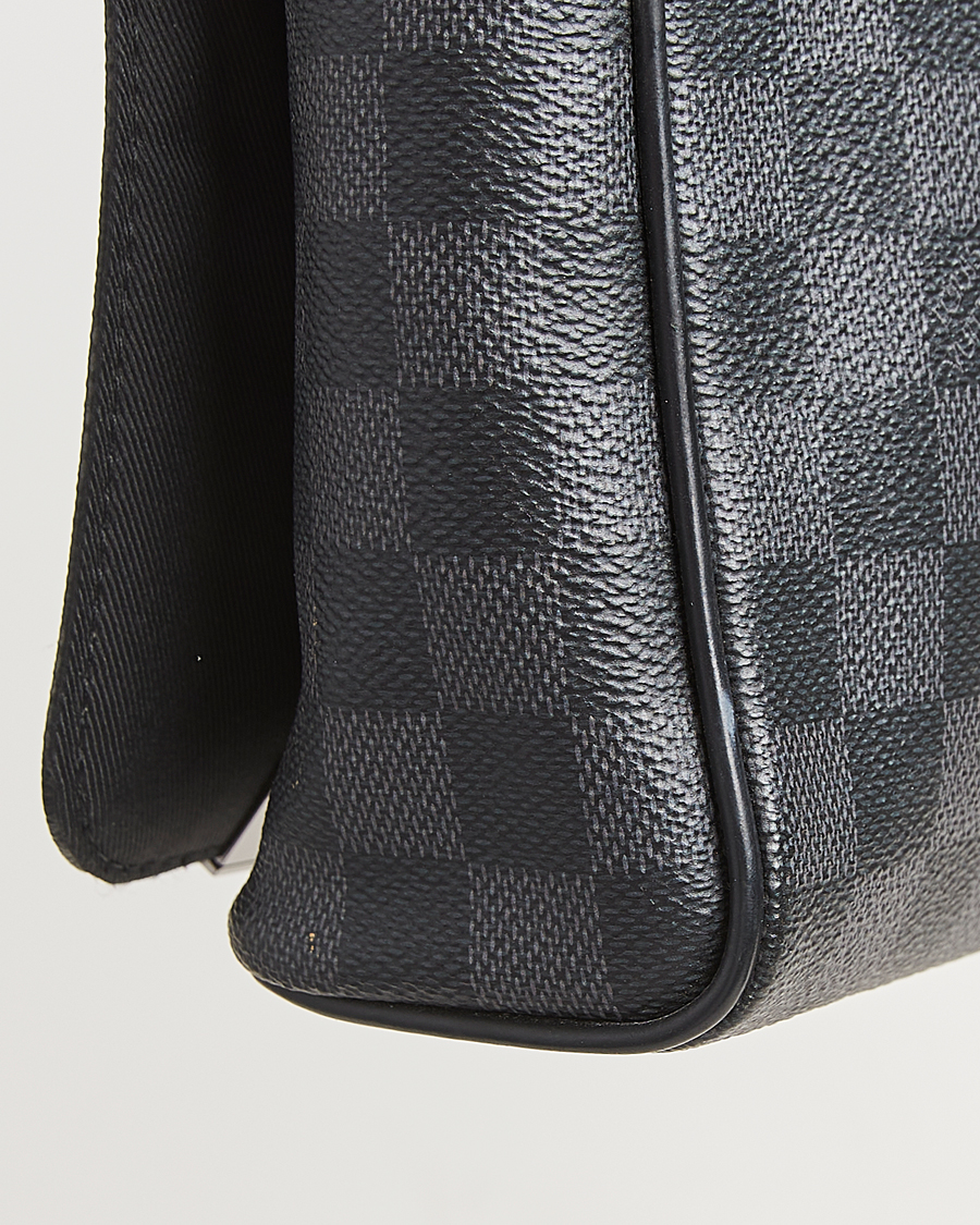 Herren | Pre-Owned & Vintage Bags | Louis Vuitton Pre-Owned | District PM Messenger Bag Damier Graphite