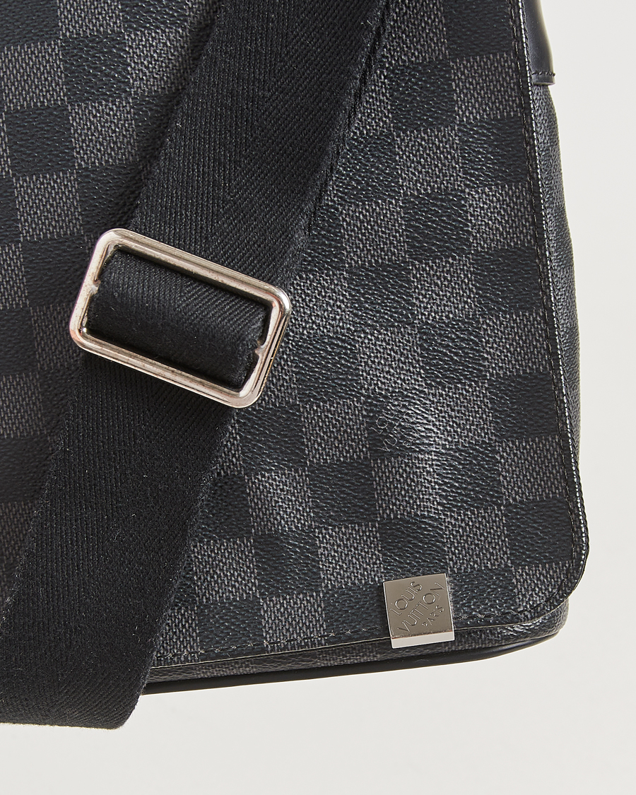 Herren | Pre-Owned & Vintage Bags | Louis Vuitton Pre-Owned | District PM Messenger Bag Damier Graphite
