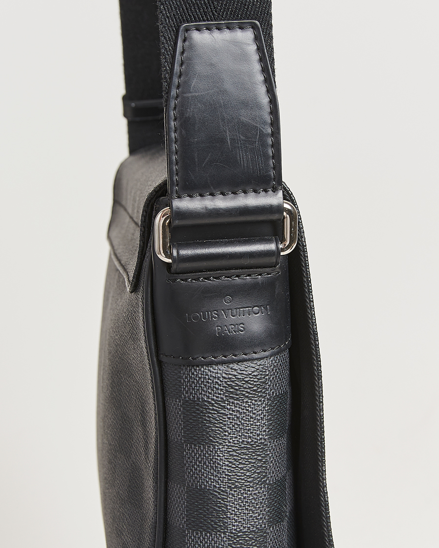 Herren | Pre-Owned & Vintage Bags | Louis Vuitton Pre-Owned | District PM Messenger Bag Damier Graphite