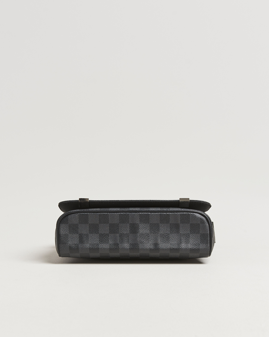 Herren | Pre-Owned & Vintage Bags | Louis Vuitton Pre-Owned | District PM Messenger Bag Damier Graphite