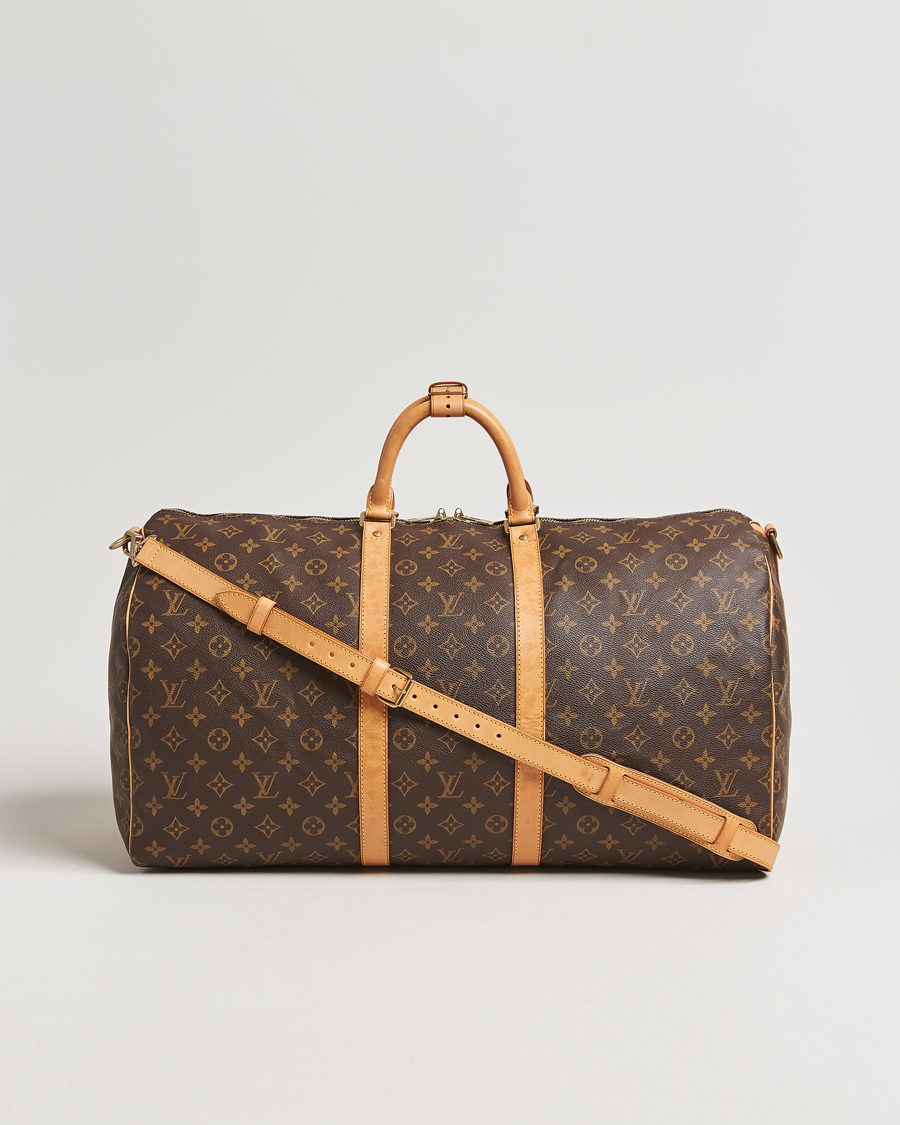 Herren | Pre-Owned & Vintage Bags | Louis Vuitton Pre-Owned | Keepall Bandoulière 55 Monogram