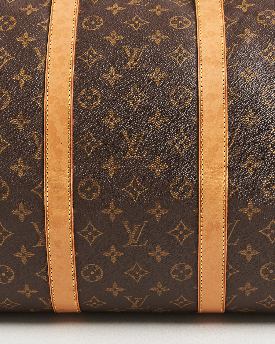 Herren | Pre-Owned & Vintage Bags | Louis Vuitton Pre-Owned | Keepall Bandoulière 55 Monogram
