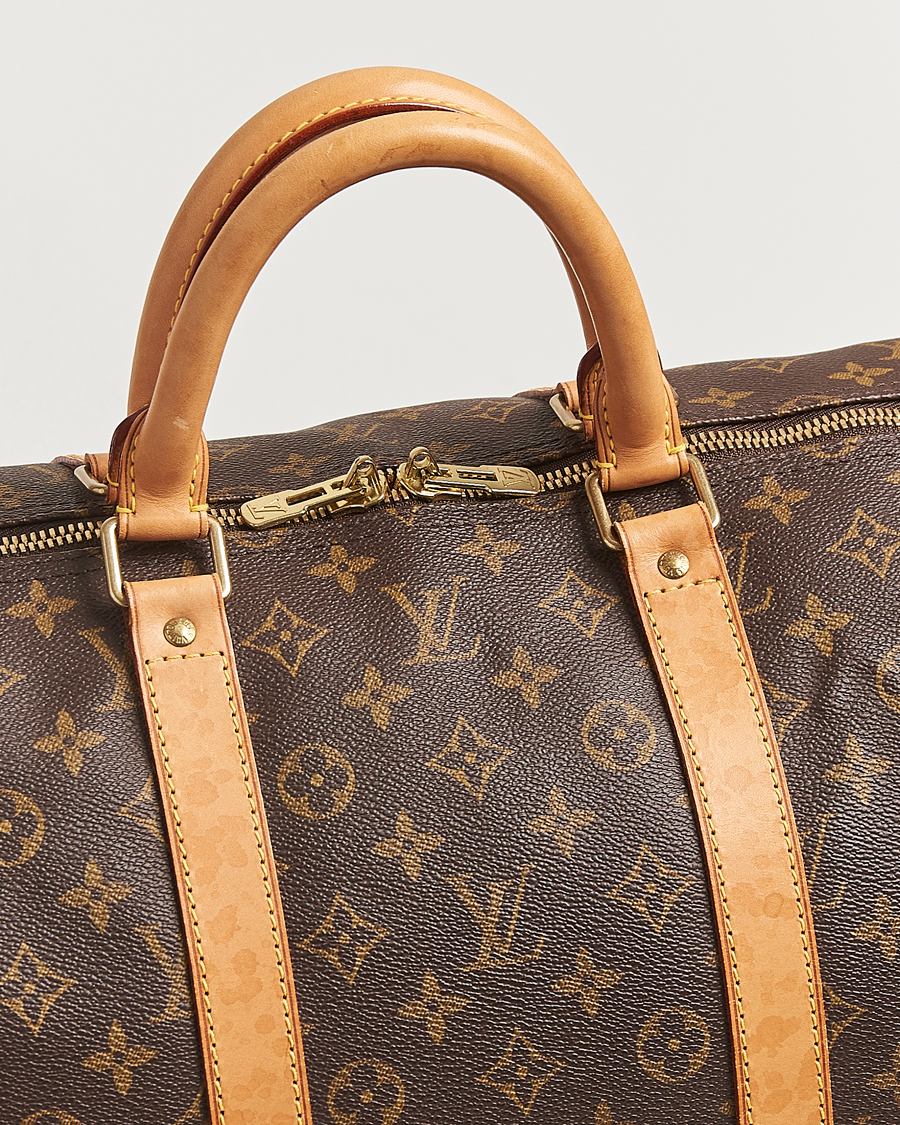 Herren | Pre-Owned & Vintage Bags | Louis Vuitton Pre-Owned | Keepall Bandoulière 55 Monogram