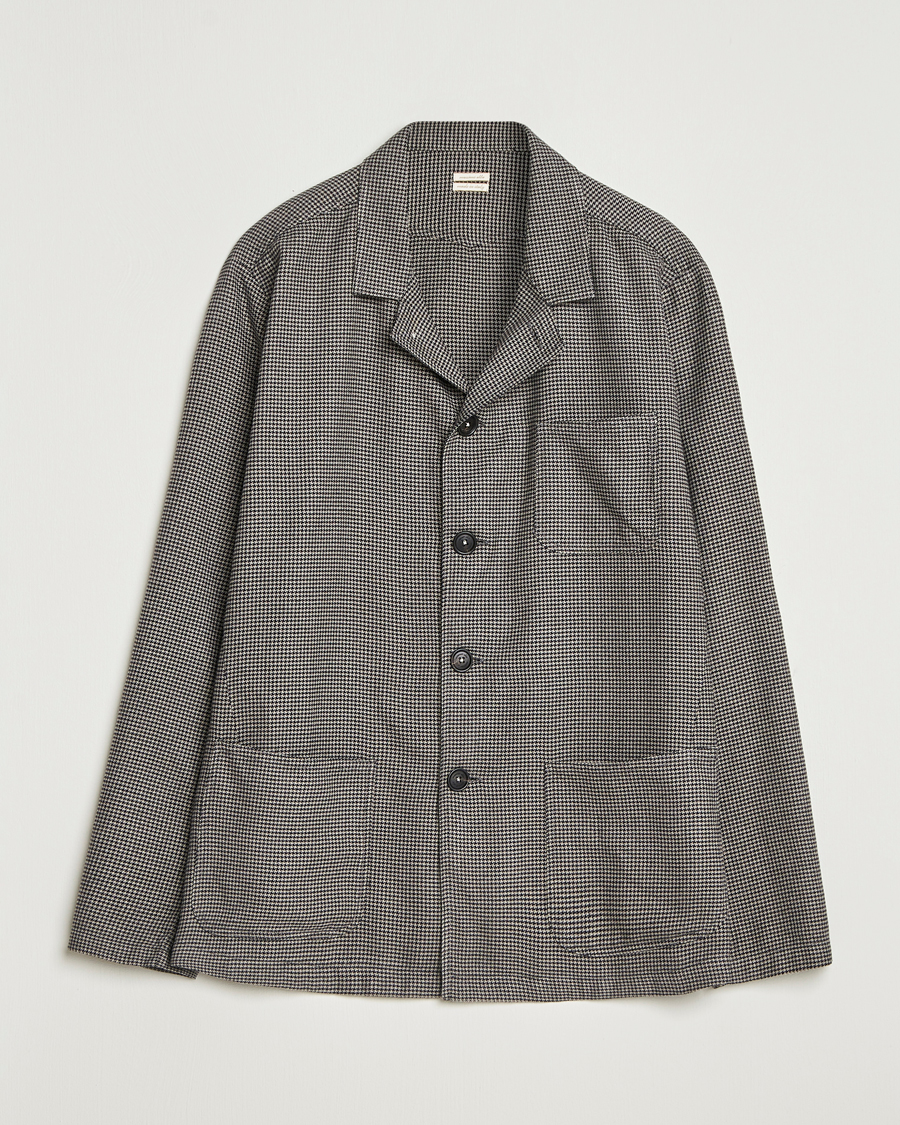 Herren | Jacken | Massimo Alba | Florida Peach Cotton Shirt Jacket Smoke