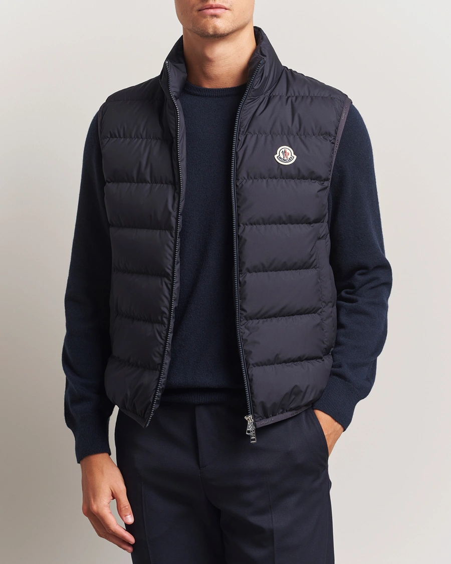 Herren | Westen | Moncler | Contrin Down Vest Navy