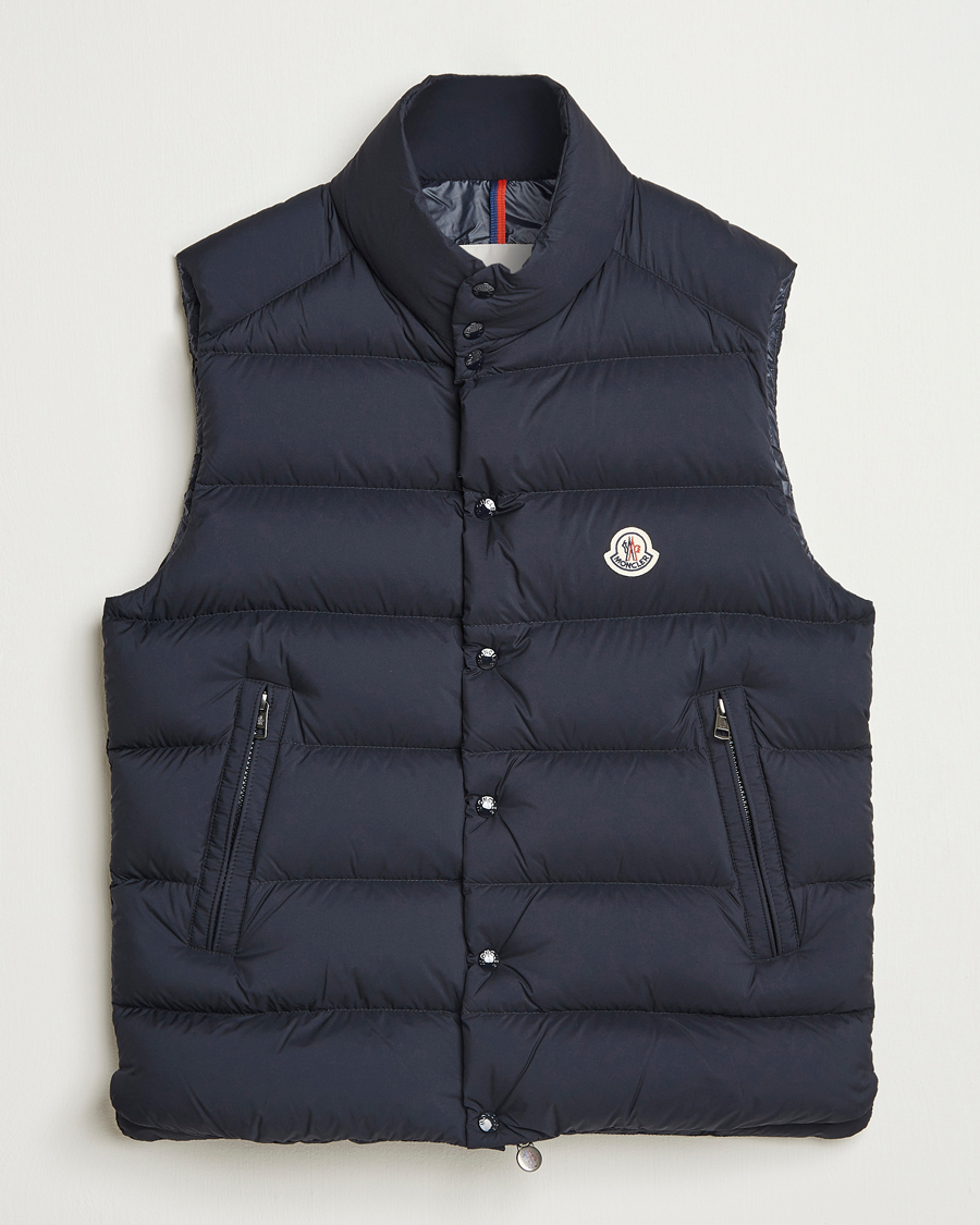 Herren | Westen | Moncler | Tibb Matte Down Vest Navy