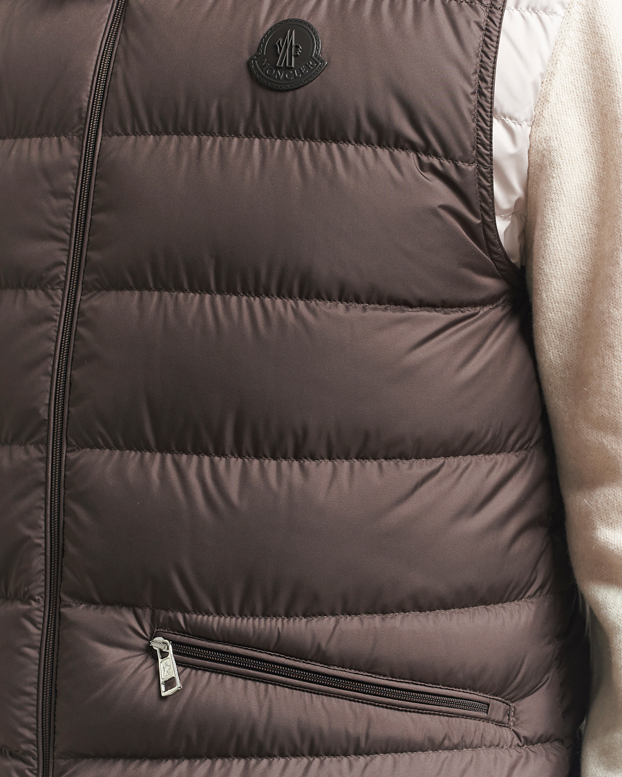 Herren | Westen | Moncler | Treompan Down Vest Brown