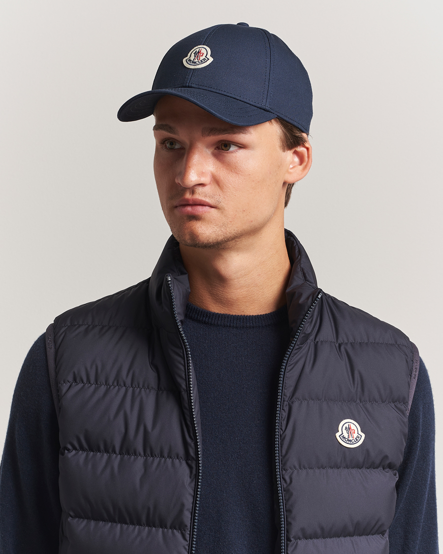 Herren | Hüte & Mützen | Moncler | Logo Baseball Cap Navy