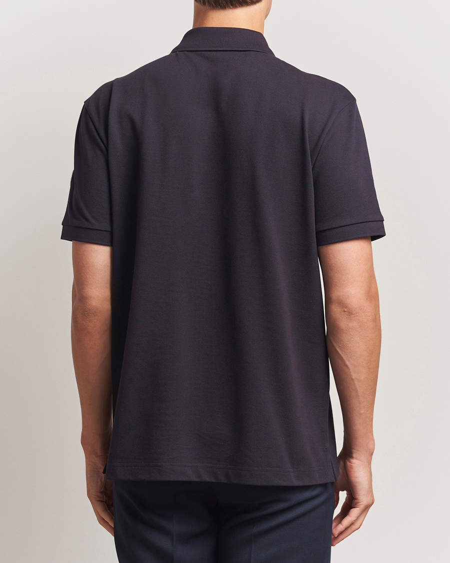 Herren | Poloshirts | Moncler | Archive Logo Polo Navy