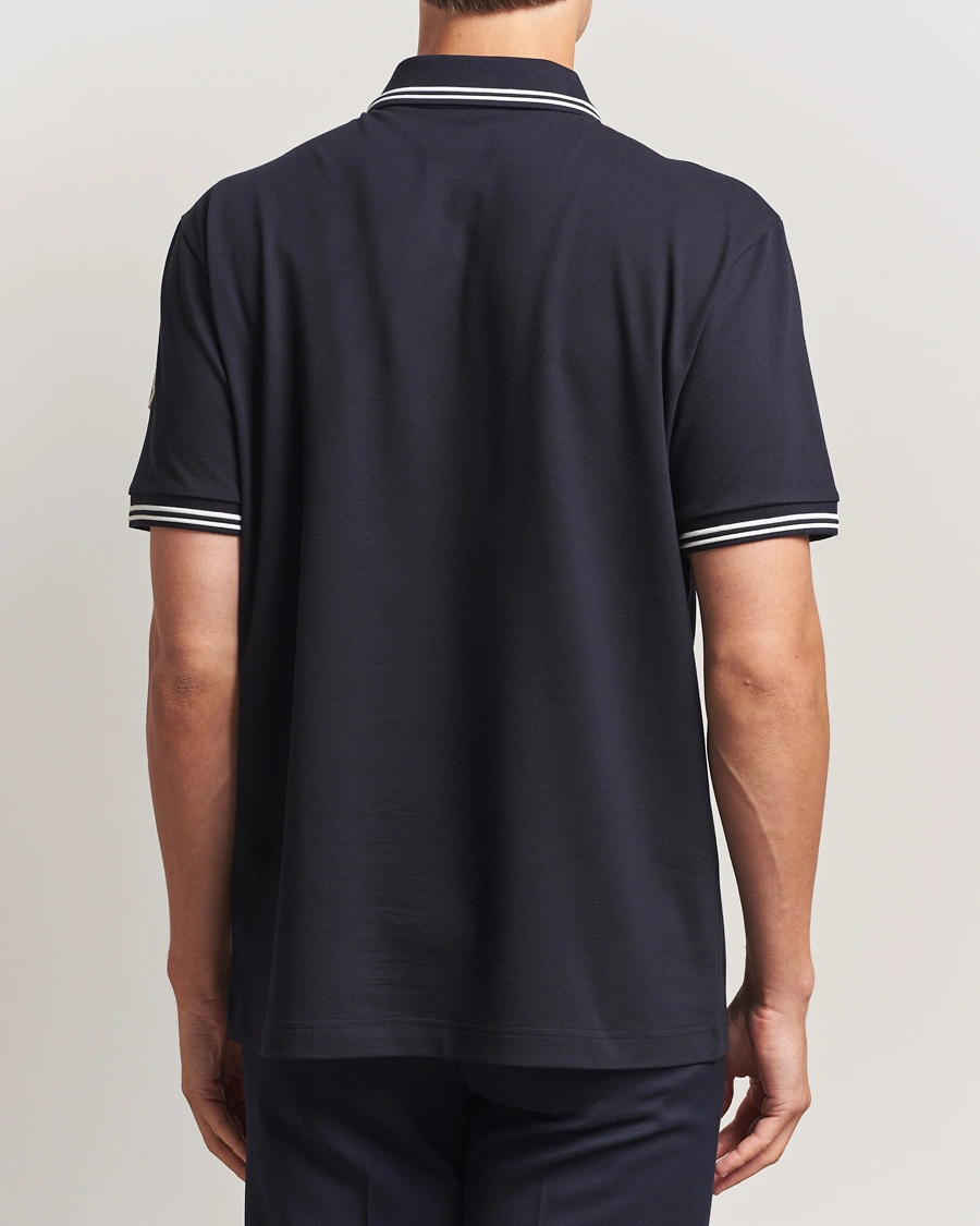 Herren | Poloshirts | Moncler | Vintage Logo Polo Navy