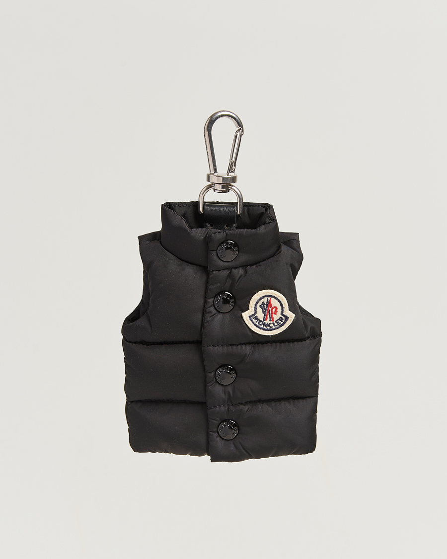 Herren | Schlüsselringe | Moncler | Down Vest Key Ring Black