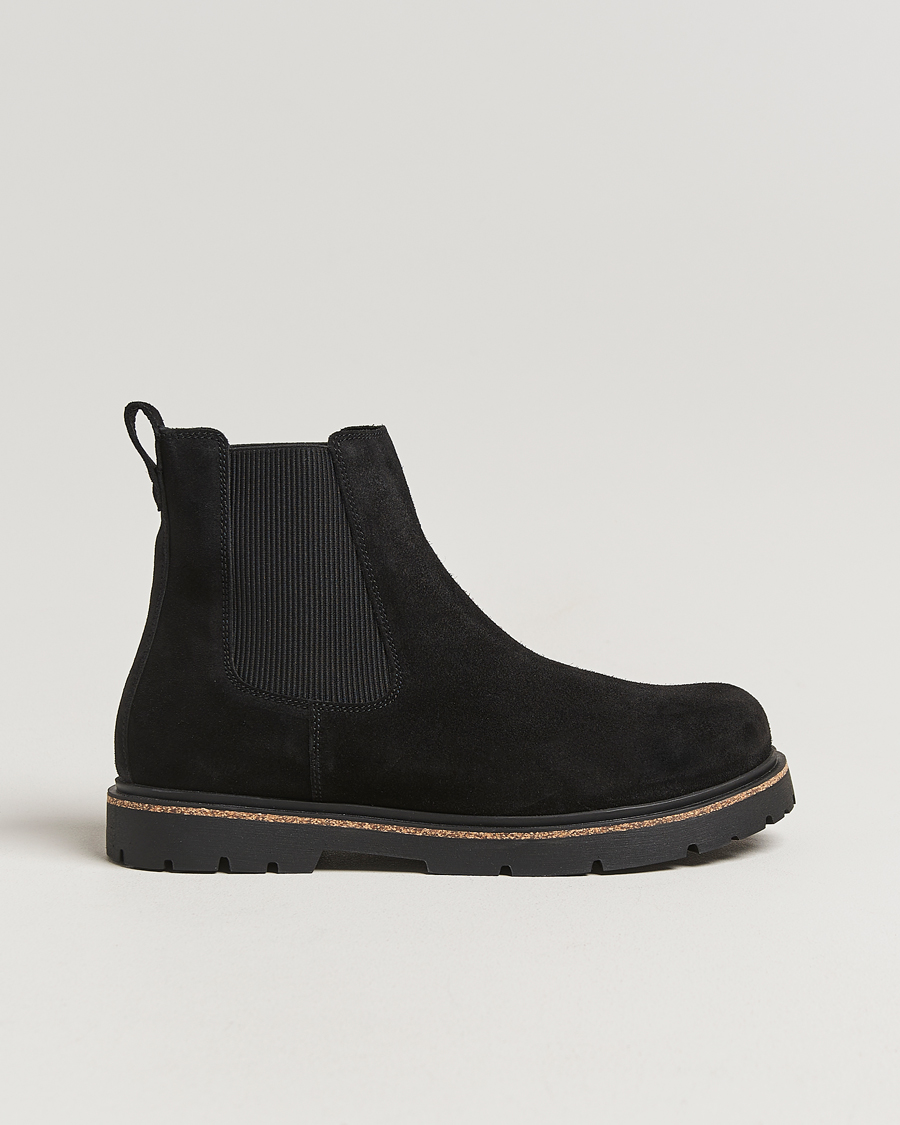 Herren | Boots | BIRKENSTOCK | Highwood Suede Chelsea Boot Black