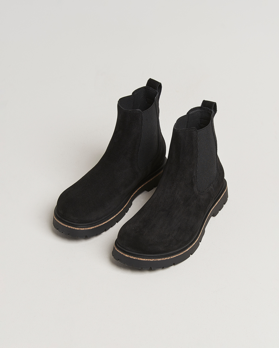 Herren | Boots | BIRKENSTOCK | Highwood Suede Chelsea Boot Black
