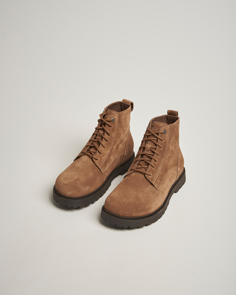 Herren | Boots | BIRKENSTOCK | Highwood Suede Lace Boot Dark Tea