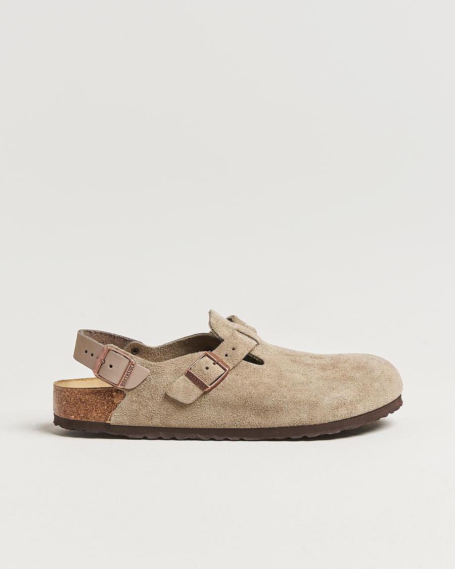 Herren | Sandalen & Pantoletten | BIRKENSTOCK | Tokio Classic Footbed Taupe Suede