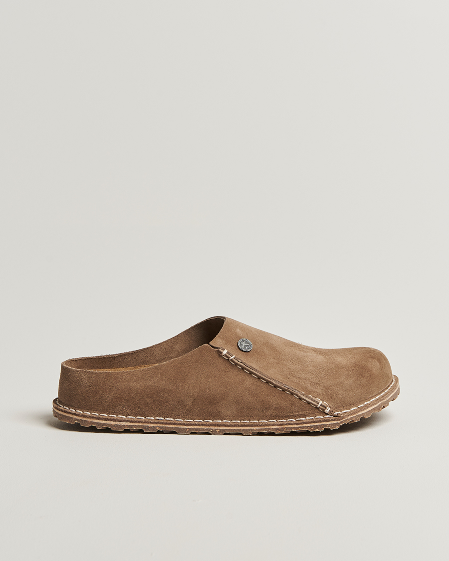 Herren | Sandalen & Pantoletten | BIRKENSTOCK | Zermatt Premium Gray Taupe Suede