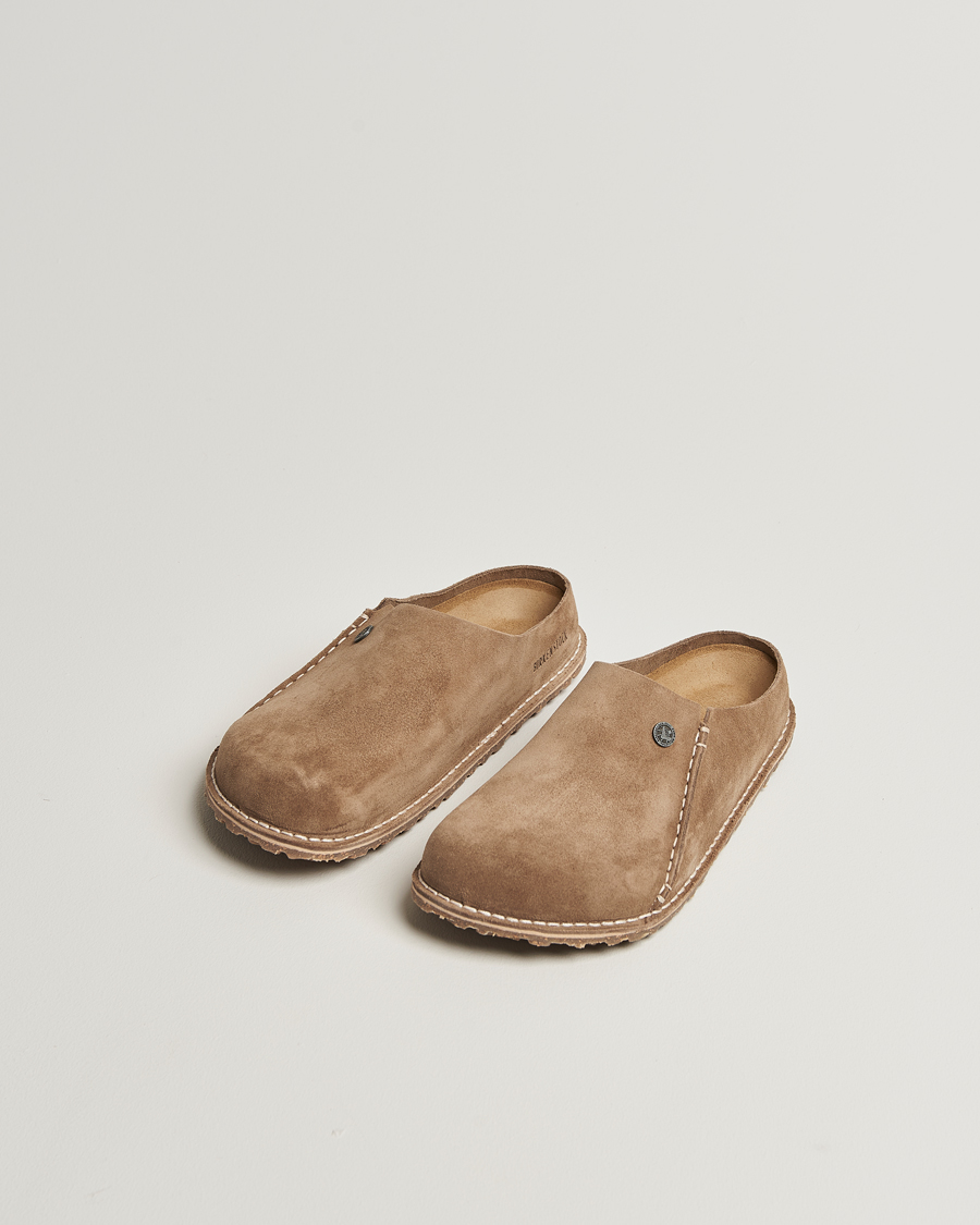 Herren | Sandalen & Pantoletten | BIRKENSTOCK | Zermatt Premium Gray Taupe Suede