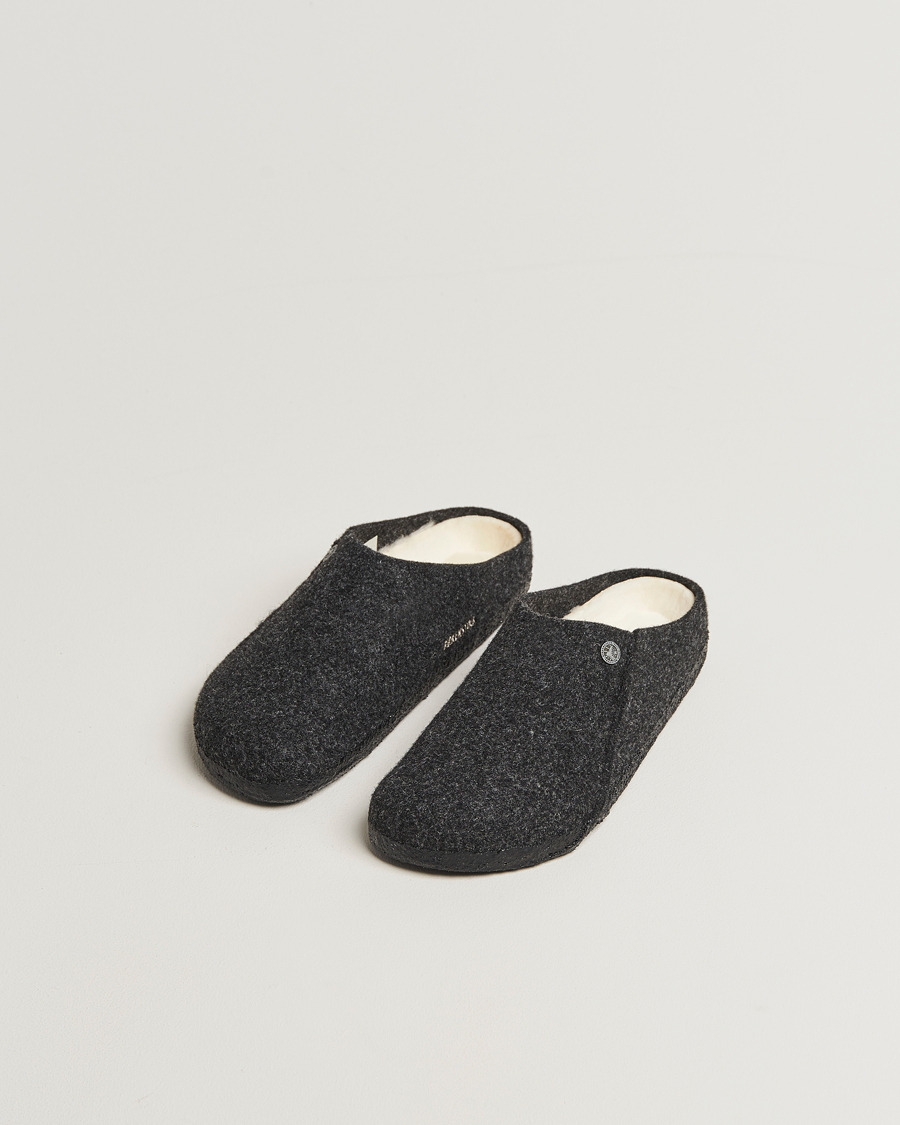 Herren | Sandalen & Pantoletten | BIRKENSTOCK | Zermatt Shearling Wool Felt Anthracite