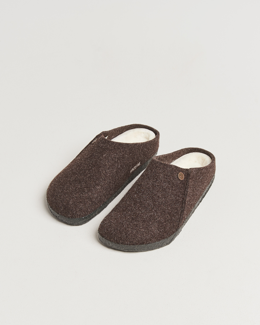 Herren | Sandalen & Pantoletten | BIRKENSTOCK | Zermatt Shearling Wool Felt Mocha